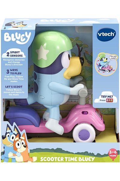V-tech VTech Scooter Time Bluey