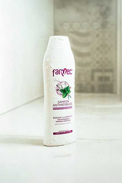 Farmec Σαμπουάν κατά της πιτυρίδας με εκχύλισμα βασιλικού και θυμαριού 400 ml