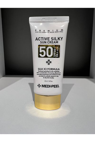 Medipeel Active Silky - Sunscreen (Spf50+/Pa+++) , Silky Sun Cream