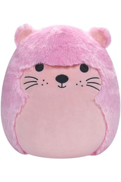 Squishmallows Squishmallow Fuzzamallows Pink Otter 12inches