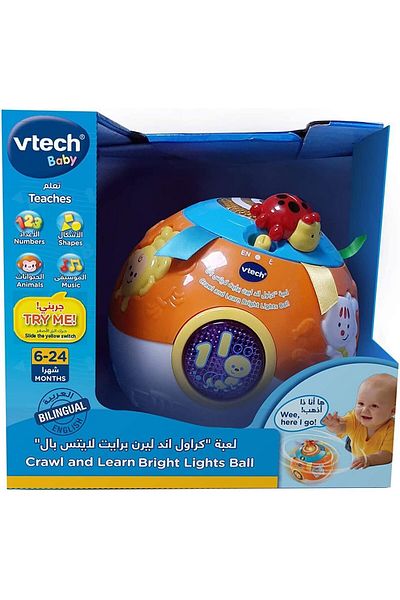 V-tech VTech Crawl & Learn Bright Light Ball Bilingual 80-047329