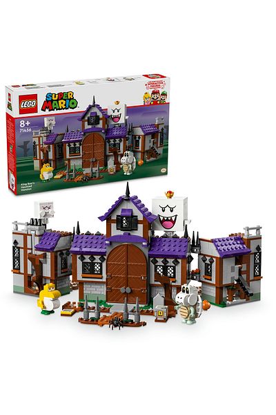 LEGO Super Mario King Boo's Haunted Pavilion - Age 8 and Up Construction Set (932 Pieces)