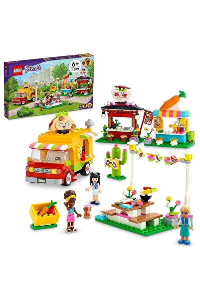 LEGO Friends Street Food Market 41701 Construction Set (592 Pieces)