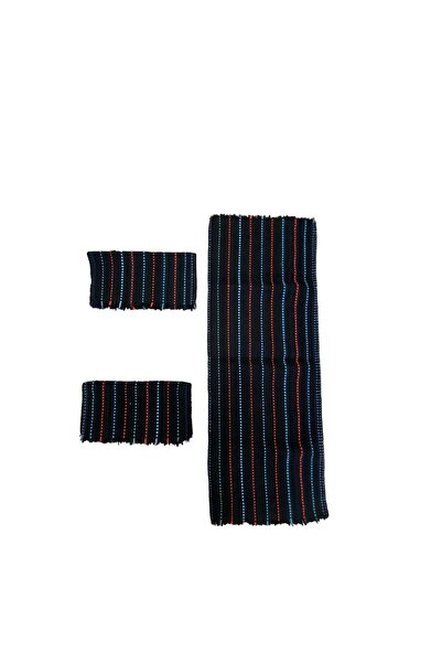 AGEF OTOMOTİV Oto Kilim 3’lü Set Ön Ve Arka Koltuk Terletmez Konfor Serme Kar...