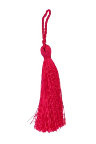 ATAMARKET Tassel Single 5 cm 1 Piece Fuchsia Decorative Strip