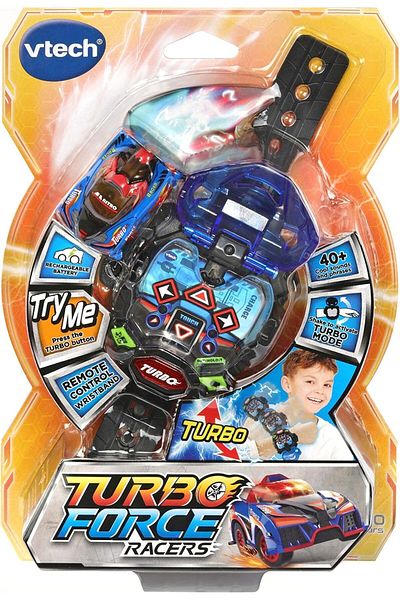 V-tech VTech Remote Control Turbo Force Racers Blue 80-198403
