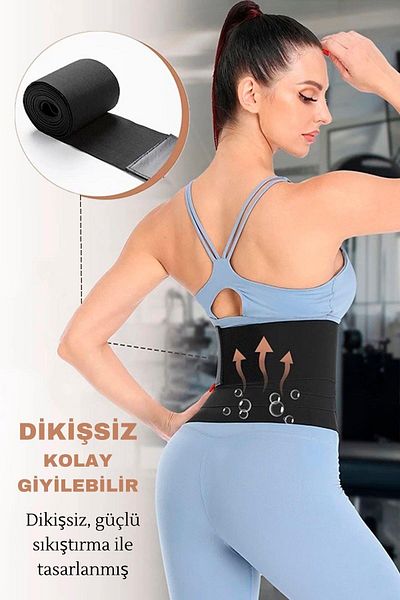 AZURİNE Slimming & Firming Maternity Belly Corset - Wrap Belt & Hourglasses Look