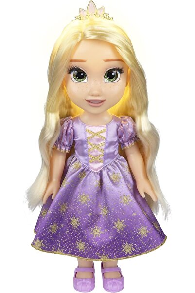 DİSNEY PRİNCESS دمية تصفيف الشعر المتحركة رابونزل من ديزني برينسيس