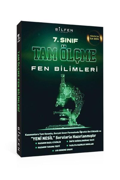 Bilfen Yayıncılık 7. Sınıf Fen Bilimleri Tam Ölçme