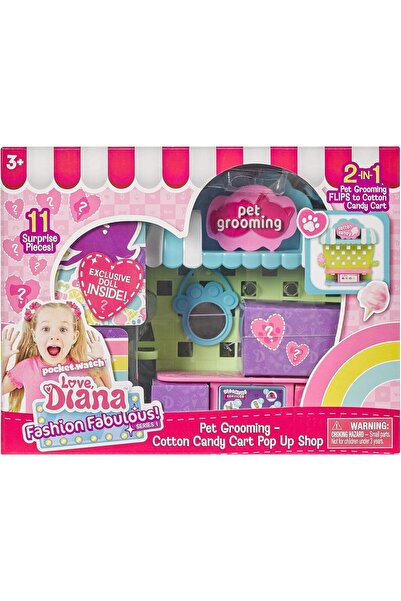 Far Out Toys الحب، ديانا، عرض ديانا للأطفال، دمية فاشون فابولوس مع أداة العنا...