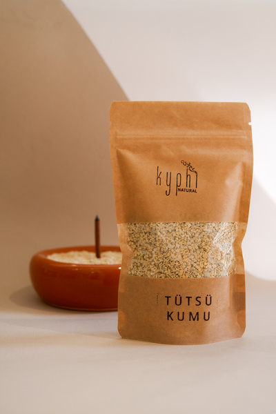 Kyphi Natural Tütsü Kumu - Demet Ve Çubuk Tütsü Kullanımı İçin - 250 Gram