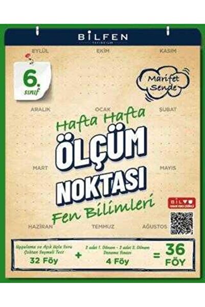 Bilfen Yayıncılık 6. Sınıf Fen Bilimleri Hafta Hafta Ölçüm Noktası