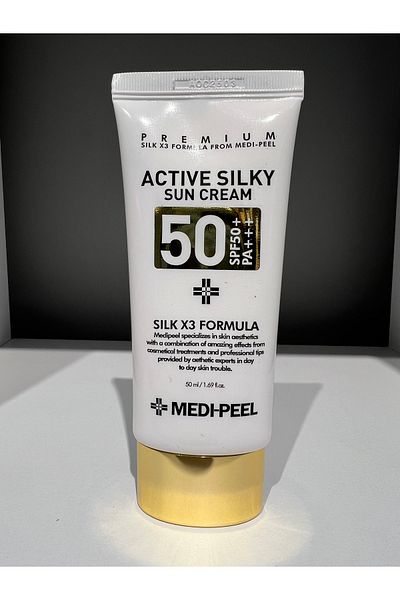Medipeel Active Silky - Sunscreen (Spf50+/Pa+++) , Silky Sun Cream