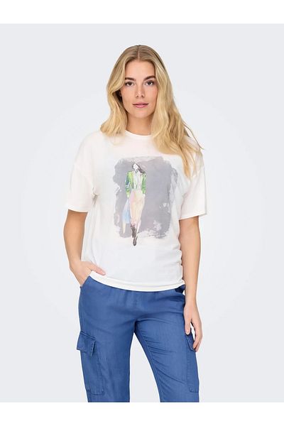 ONLY Γυναικείο T-shirt Onlmelina S / S 15342876