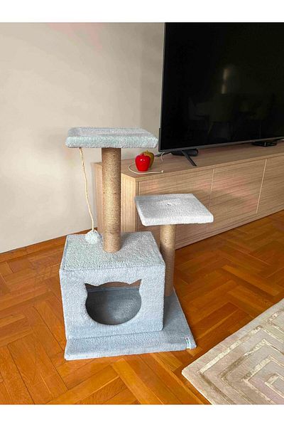 Nursoft Stepli Slot Cat Scratch (Cat Look) - Gray