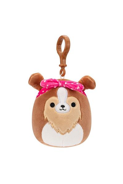 Squishmallows Andres The Sheltie Little Plush Clip On 3.5in