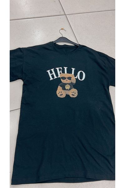 nimet tekstil Long Tunic Length T-Shirt - Cotton Fabric