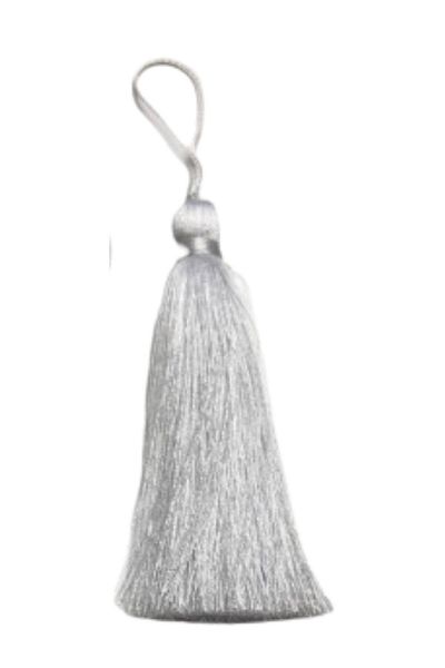 P Parla Tassel Single 10 cm 1 Piece White