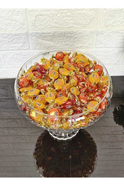 atabey home collection Lotus Crystal Holiday Sugar Bowl & Chocolate Bowl & Fruit Bowl & Salad Bowl 21X24 cm