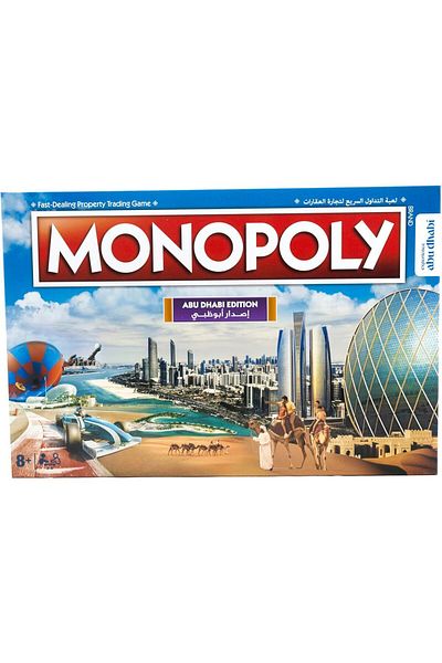 Winning Moves Monopoly Abudhabi Official Edition 1 UAE