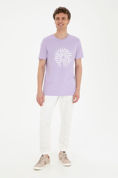U.S. Polo Assn. Ανδρικό φούτερ εκρού 795757