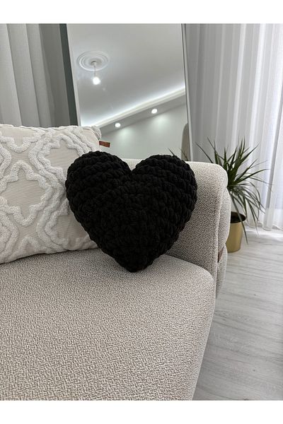 Home Heart Decorative Pillow - Heart Shaped Special Pillow / the Most Beautiful Heart Pillow of Gift Options