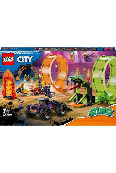 LEGO ® City Double Ring Show Arena 60339 - Creative Toy Building Set (598 Pieces)