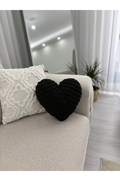 Home Kalpli Dekoratif Yastık - Kalp Şeklinde Özel Yastık / Hediye Seçeneklerinin En Güzeli  Kalpli Yastık