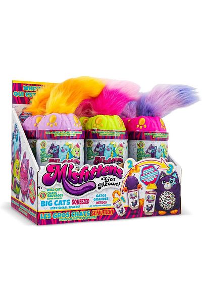 Misfittens Wild Cats Surprise Collectable Squishy Plush 03935