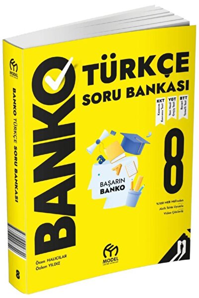 Model Eğitim Yayınları 8.Sınıf Banko Türkçe Soru Bankası