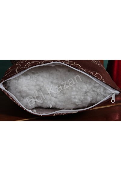 Bolkazan.com Pernă de căptușeală din fibre de mărgele fără căptușeală cu două fețe cu modele geometrice 40x40