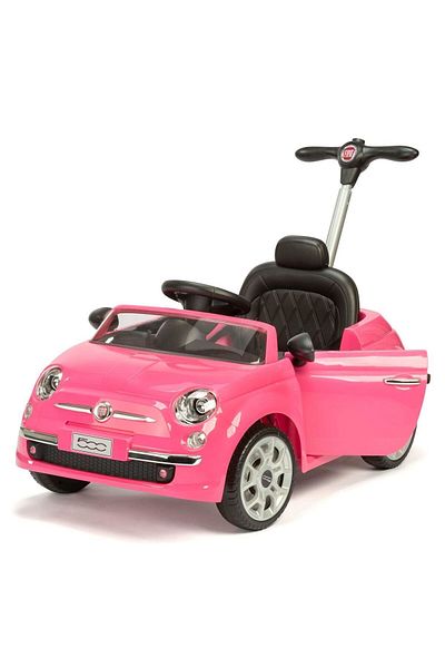 Colorland FIAT 500 Pushing Car Pink