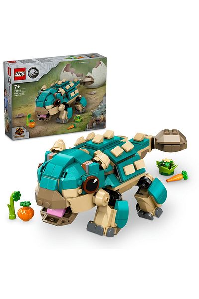 LEGO ® Jurassic World Baby Bumpy: Ankylosaurus Toy 76962