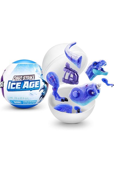 Zuru 5 كبسولات مفاجئة من سلسلة Dino Strike Ice Age
