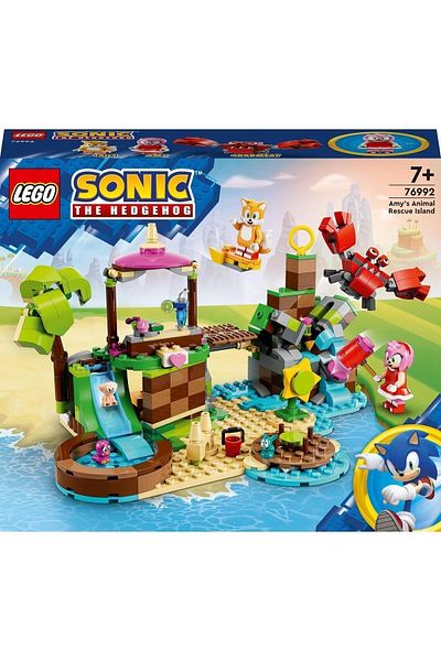 LEGO ® Sonic the Hedgehog™ Amy's Animal Rescue Island 76992 - Toy Building Set (388 Pieces)