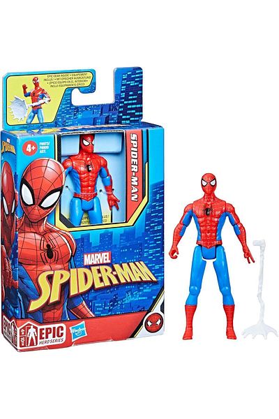 Hasbro مارفل 4IN كلاسيك أحمر أزرق سبايدرمان F6973
