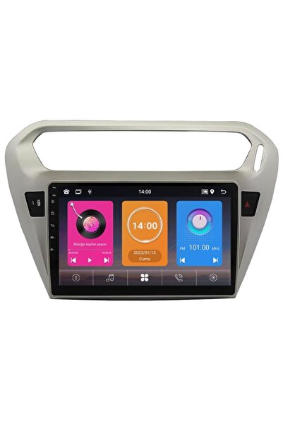 For-X Peugeot 301 Android Multimedya Sistemi gri (2012-2024) for-x 6/128