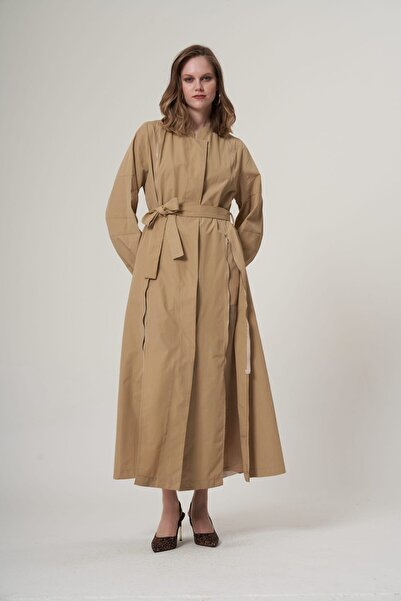 MissWhence Fermuar Detaylı Trençkot