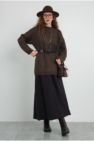 HEQA Spider Braided - سترة بني مر