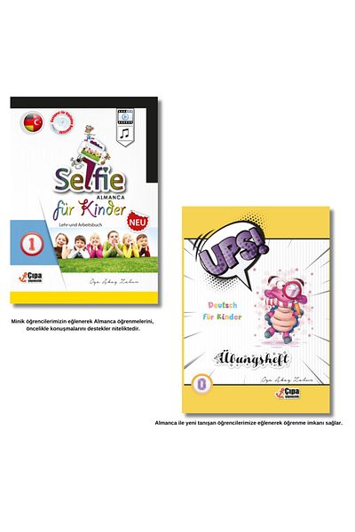 Çıpa Yayıncılık New Selfie German Book (2 Volumes)