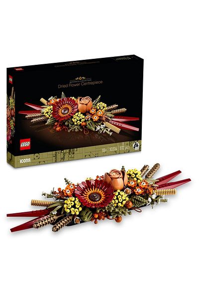 LEGO ® ICONS Dried Flower Arrangement 10314 - Collectible Building Set for Adults (812 Pieces)
