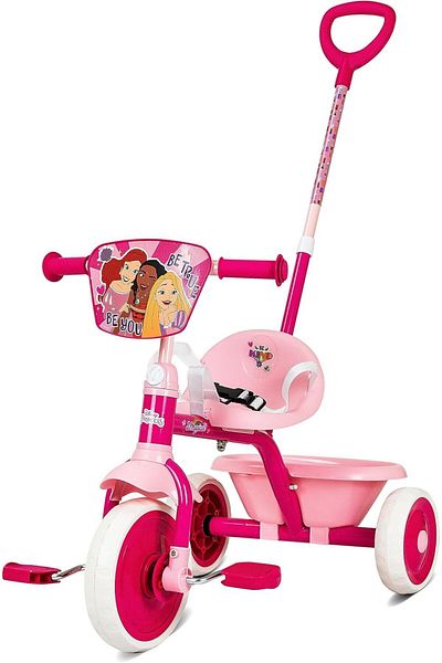 SPARTAN Disney Princess Tricycle with Pushbar