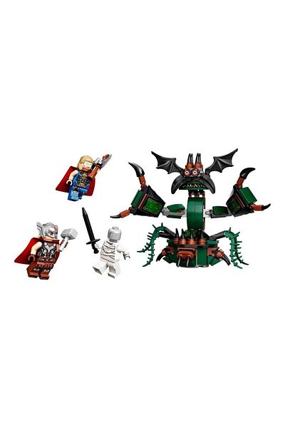 LEGO 76207 Marvel Attack on New Asgar, 159 Pieces, Ages +7