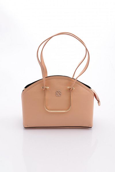 DGN Arm500 Women's Oval Bag with Metal Accessories