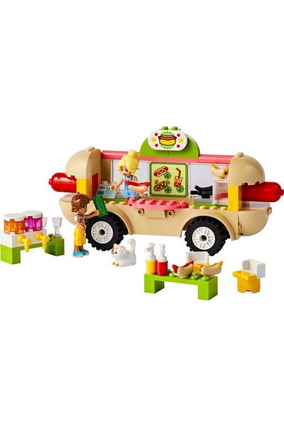 LEGO ® Friends Hot Dog Stroller 42633 - Construction Set for Ages 4 and Up (100 Pieces)