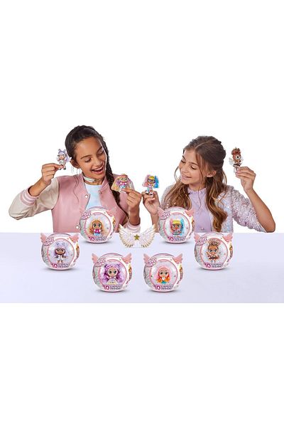 Zuru Itty Bitty Pretty's Angel High Capsule Doll with 10 Surprise 9710SQ1