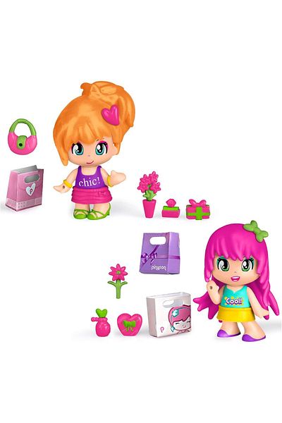 Pinypon 700015605 Shopping Friends Mini Dolls
