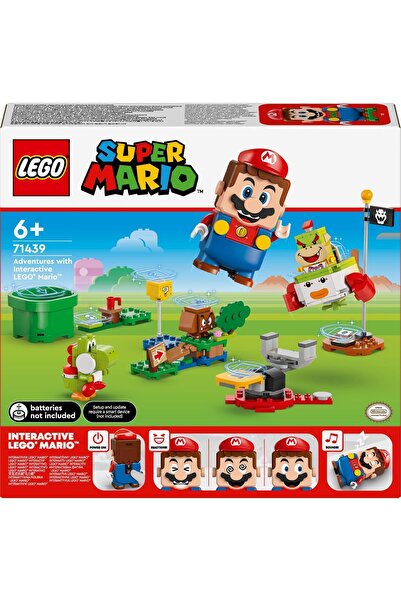 LEGO ® Super Mario Adventures with Interactive LEGO Mario 71439 Building Set for 6+ Year Old Kids (218P)