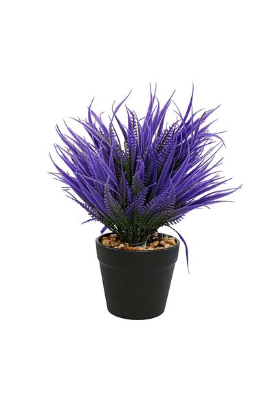 Ella Home Italia Aranjament In Ghiveci, Mov, Plastic, 20cm - Mov, Plastic, 20cm