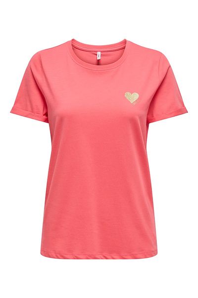 ONLY Γυναικείο μπλουζάκι Onlkita Life S/S Top Noos 15244714